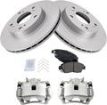 TRQ Front Brake Pad & Rotor Kit for 2002-2006 Acura RSX