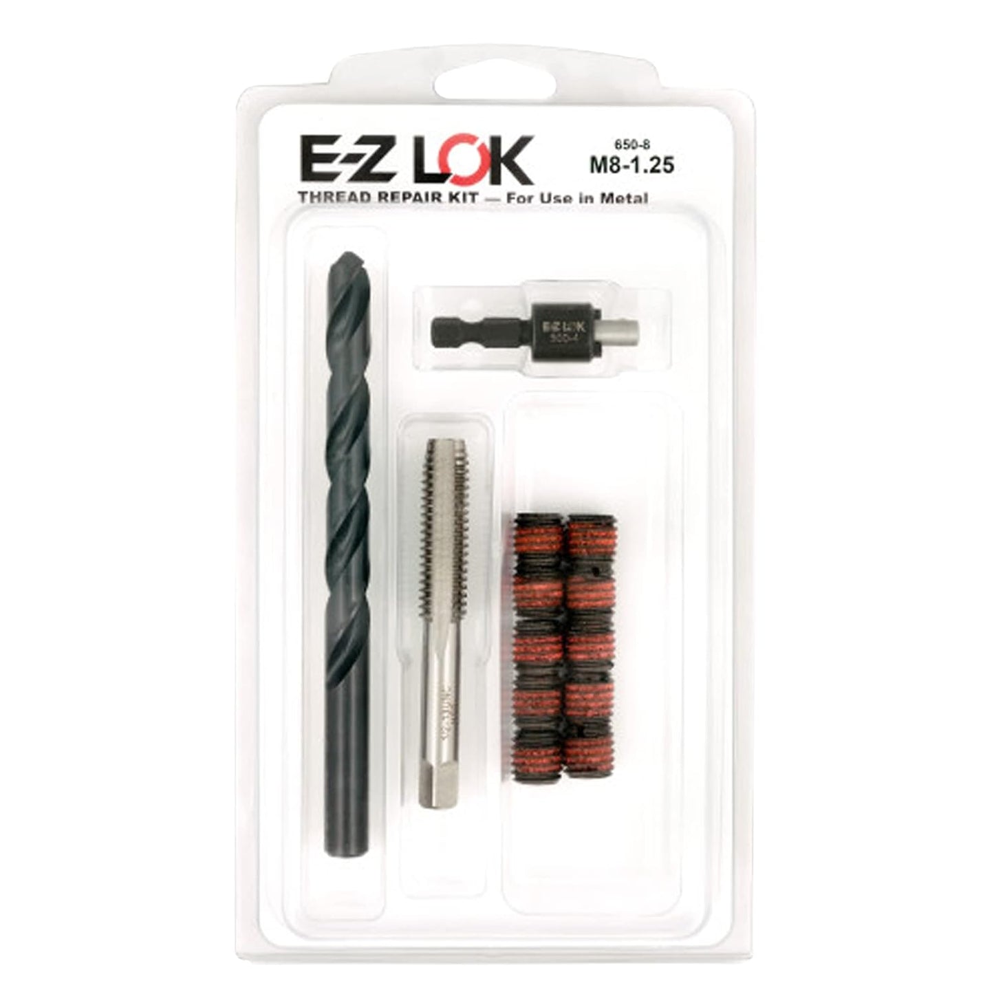 E-Z LOK EZ-650-8 Threaded Inserts for Metal Repair Kit
