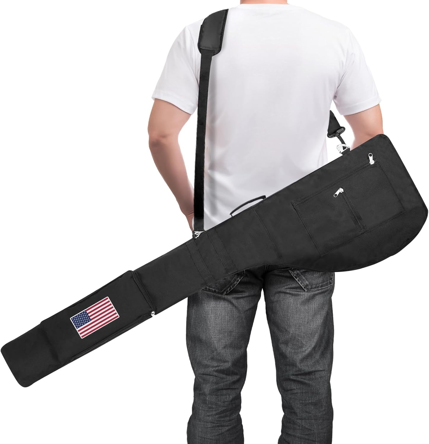 Portable Waterproof Golf Club Bag for 8-10 Clubs