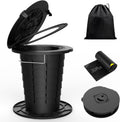 Portable Foldable Camping Toilet: Upgraded Travel Potty