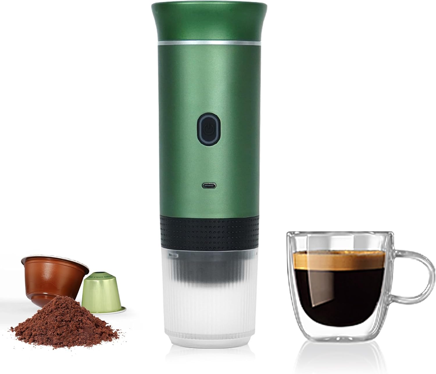 Portable Espresso Maker for On-the-Go Brewing