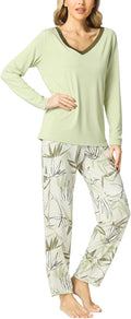 Women's Cozy Pajama Sets by GYS in Viscose from Bamboo