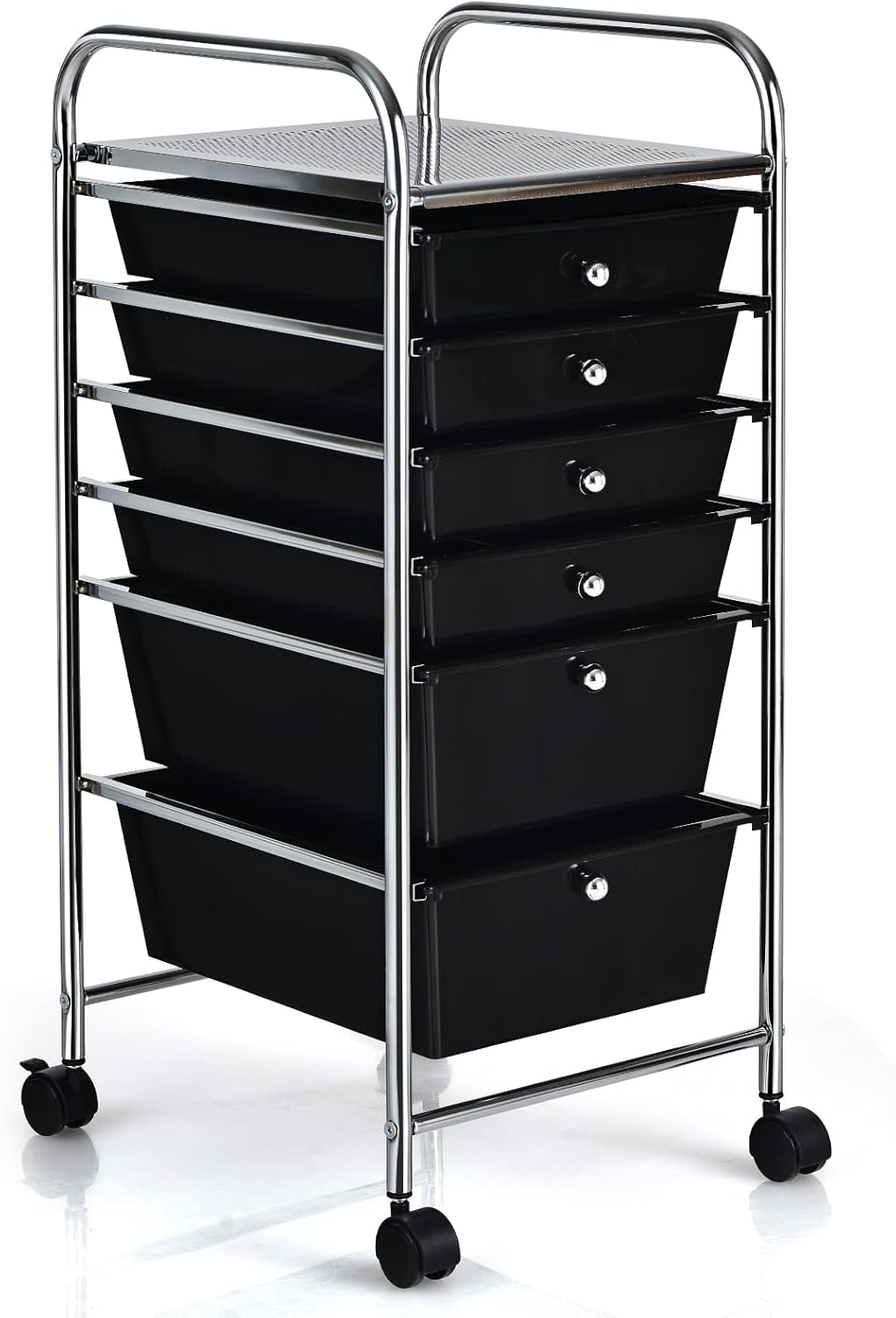 GOFLAME 6-Drawer Rolling Storage Cart for Art and Craft Use