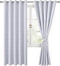 Blackout Curtains for Bedroom 60 x 84 in - Thermal Insulated Greyish