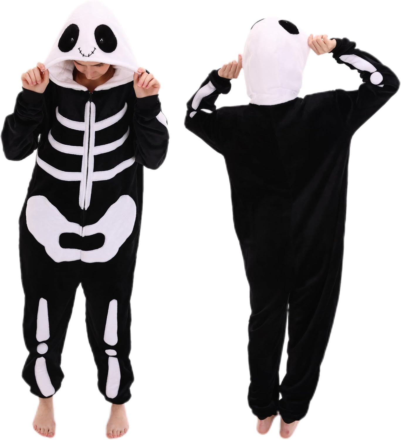 COSUSKET Snug Fit Unisex Adult Onesie Pajamas for Comfort