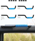 ROADER Bronco Front & Rear Roll Bar Grab Handles - Easy Install Blue