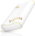 Memory Foam Pillow King Cervical Pillow for Neck Pain - Contour