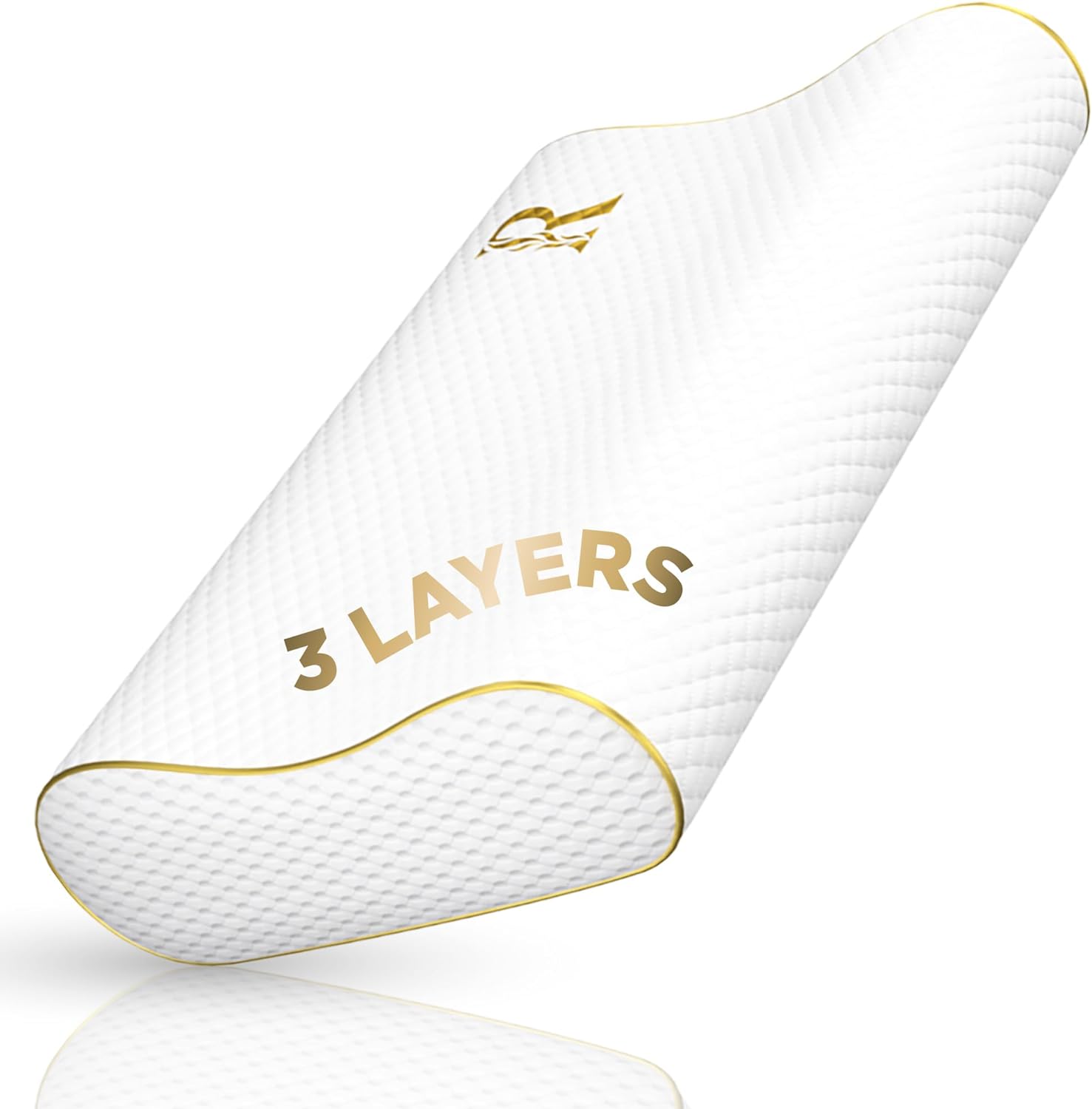 Memory Foam Pillow for Neck Pain Relief and Comfort