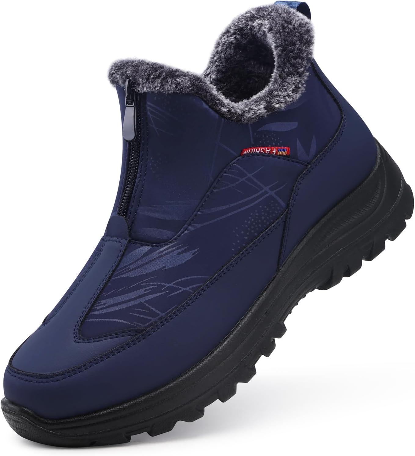 TEMOFON Winter Snow Boots for Women: Waterproof Warm Ankle Booties