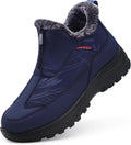 Women's TEMOFON Slip On Snow Boots - Waterproof Warm Ankle Booties