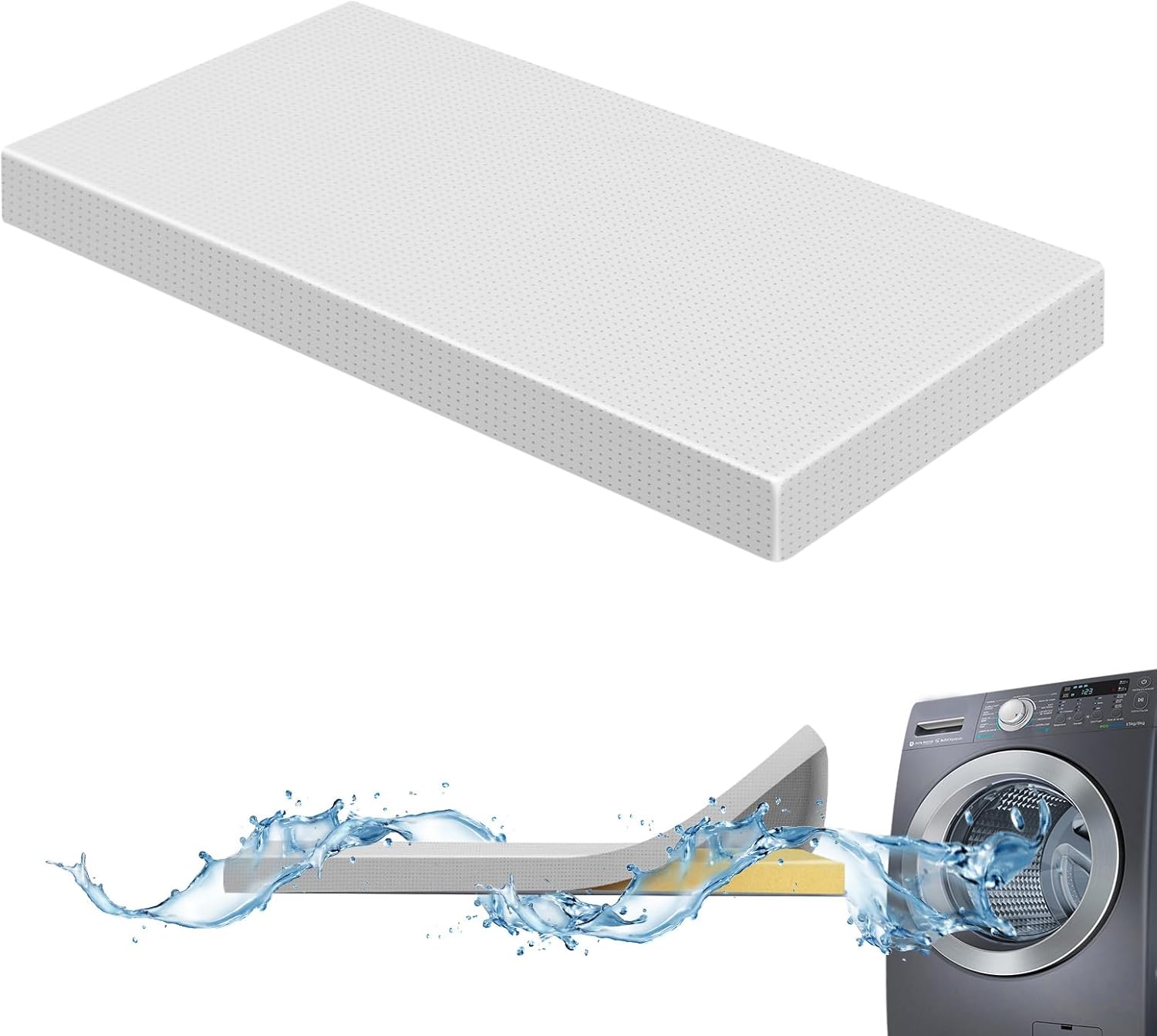 Gwydre Machine Washable Crib & Toddler Mattress Topper Review