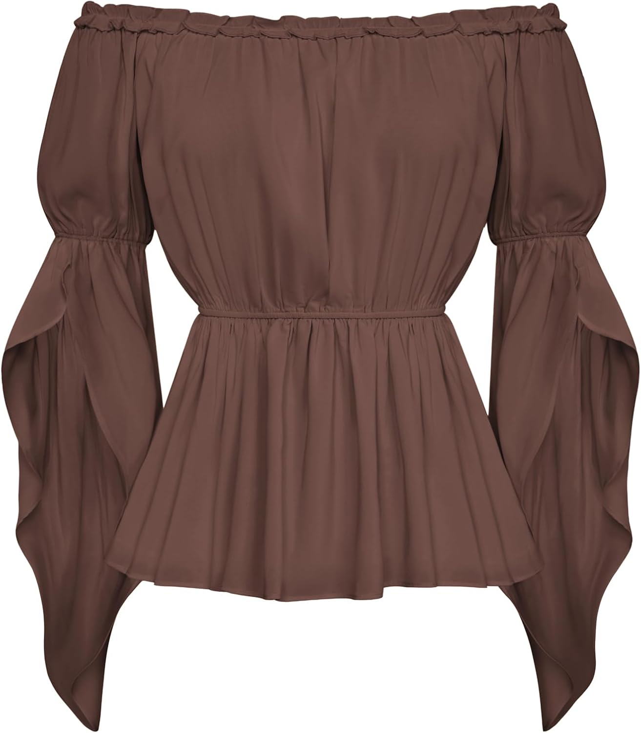 Scarlet Darkness Renaissance Shirt for Women with Bell Sleeves