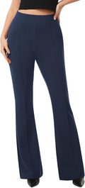 AFITNE Women's High Rise Flare Dress Pants - Tummy Control & Stretch