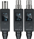 UHF Wireless XLR Transmitter and Receiver System - Reliable 160 ft