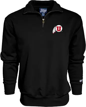 Blue 84 Men's Quarter Zip Sweatshirt for Utah Utes Fans