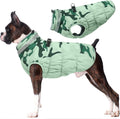 Warm Dog Winter Coat for Large Dogs - Waterproof Zip-Up Fleece Vest