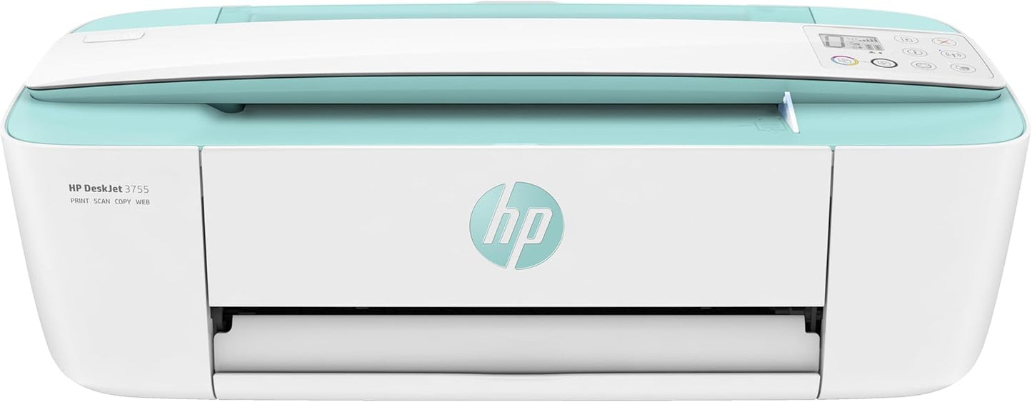 Compact Wireless Printer with HP Instant Ink - Seagrass Accent