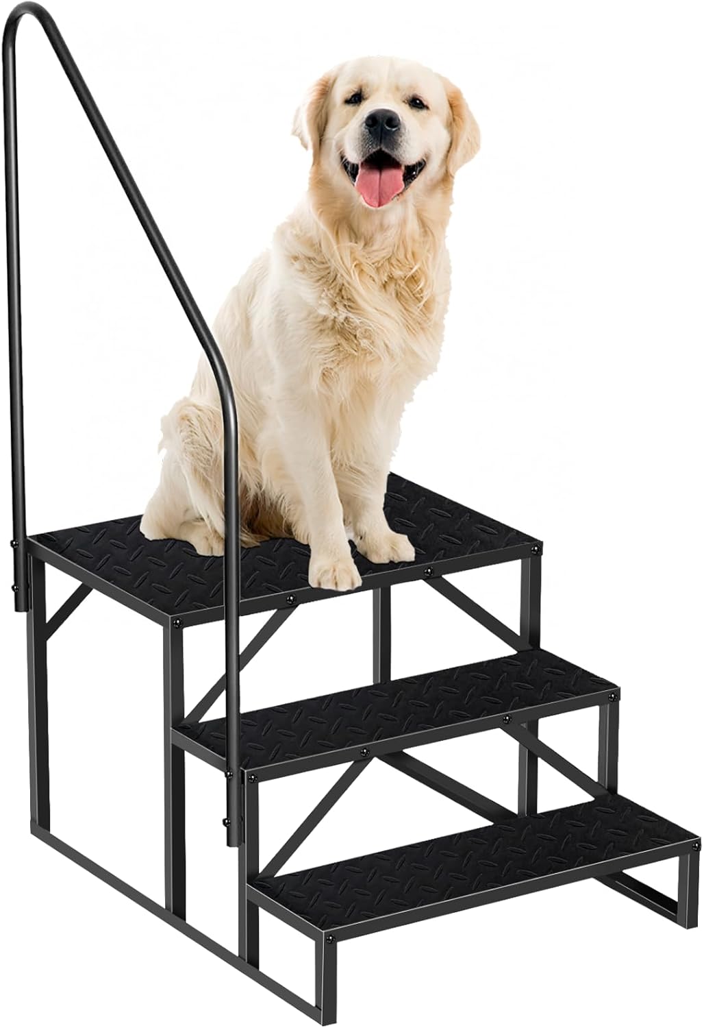 RV Steps with Handrail for Safe and Easy Access to Trailers