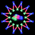 Glow Sticks Bulk 210 PCS Foam Glow Sticks with 3 Modes - Party Ready