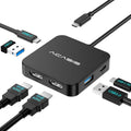 Dual HDMI Docking Station with 100W PD Charging - Dual 4K Video