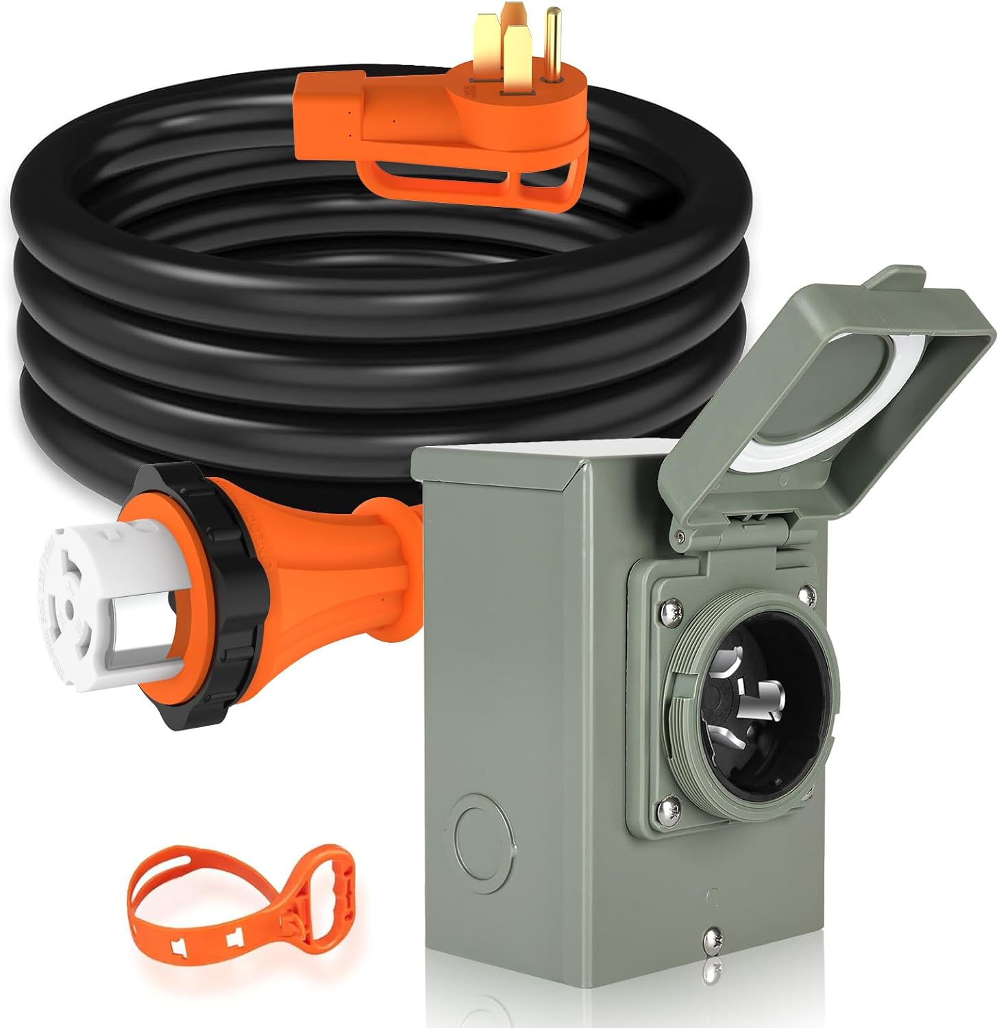 WELLUCK 50 Amp Emergency Power Combo Kit for Reliable Use