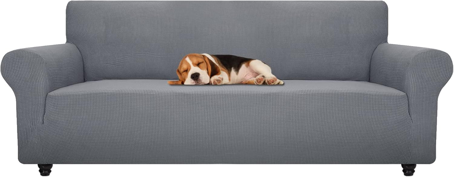 ZNSAYOTX Stretch Oversized Couch Cover for Universal Sofa Use