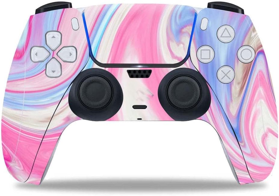 PS5 Controller Vinyl Skin - Protect & Decorate in Pink