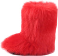 Women's Snow Boots by Gegefur with Soft Faux Fur Comfort
