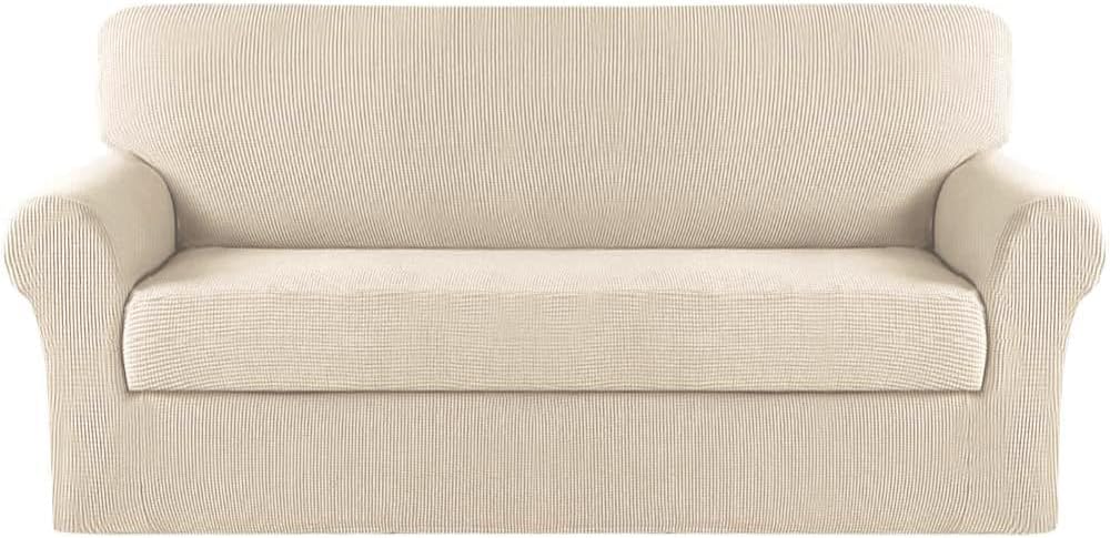 Turquoize Sofa Covers Washable 2 Piece Slipcovers for Couch