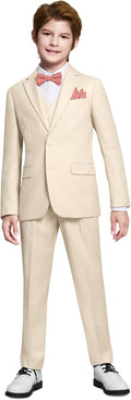 Marvelous World Boys' Formal Slim Fit Suit Set - Adjustable Waist pre