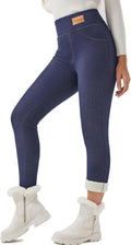 Women Sherpa Lined Leggings High Waist Thick Fleece Thermals