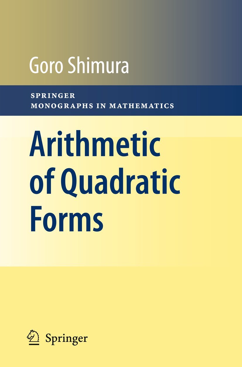 Arithmetic of Quadratic Forms: A Comprehensive Guide