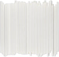 White Paper Drinking Straws Bulk 1000 Counts - Sturdy Eco Pack
