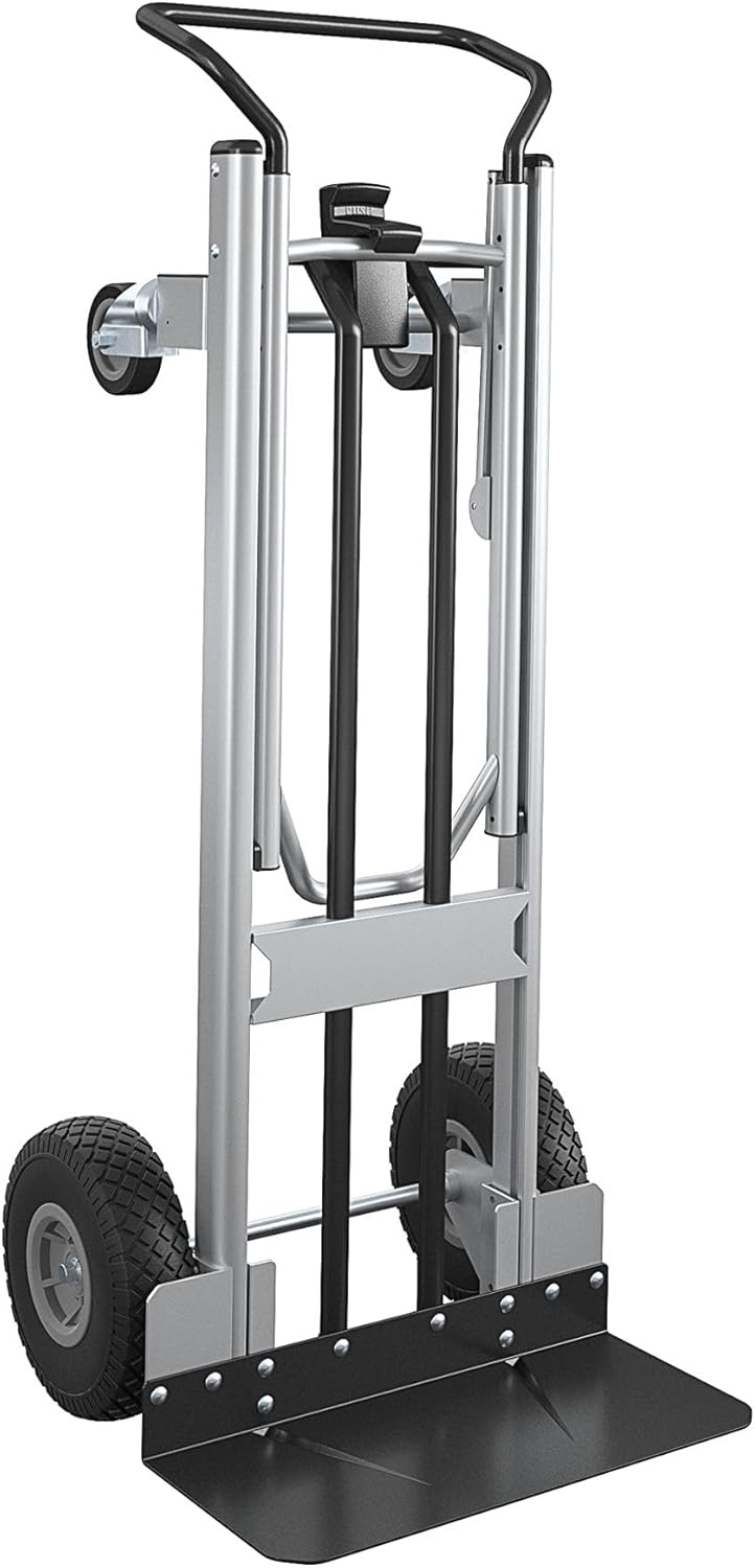 Cosco 2-in-1 Hybrid Handtruck for Commercial Use, Silver