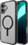 Santa Cruz Snap iPhone 16 Plus Case Clear with Black Accents - Slim