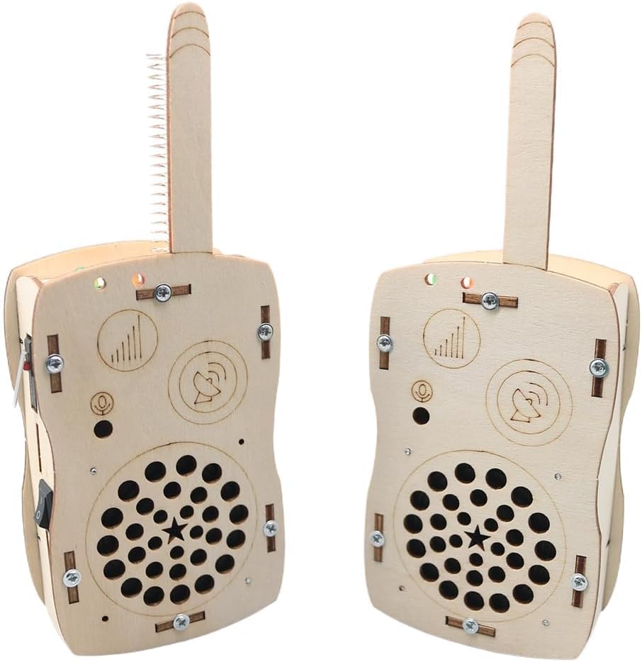 ANNISOKA Kids STEM Science Toys & Walkie Talkies