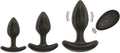 Vibrating Anal Trainer Set - 3 Butt Plugs for Progressive Training