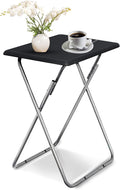 Folding TV Tray Table TV Dinner Table - Portable, Sturdy and Space