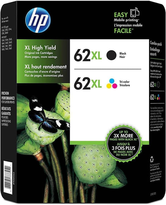 Original H P 62Xl Inkjet Cartridge - Black & Color Combo Review