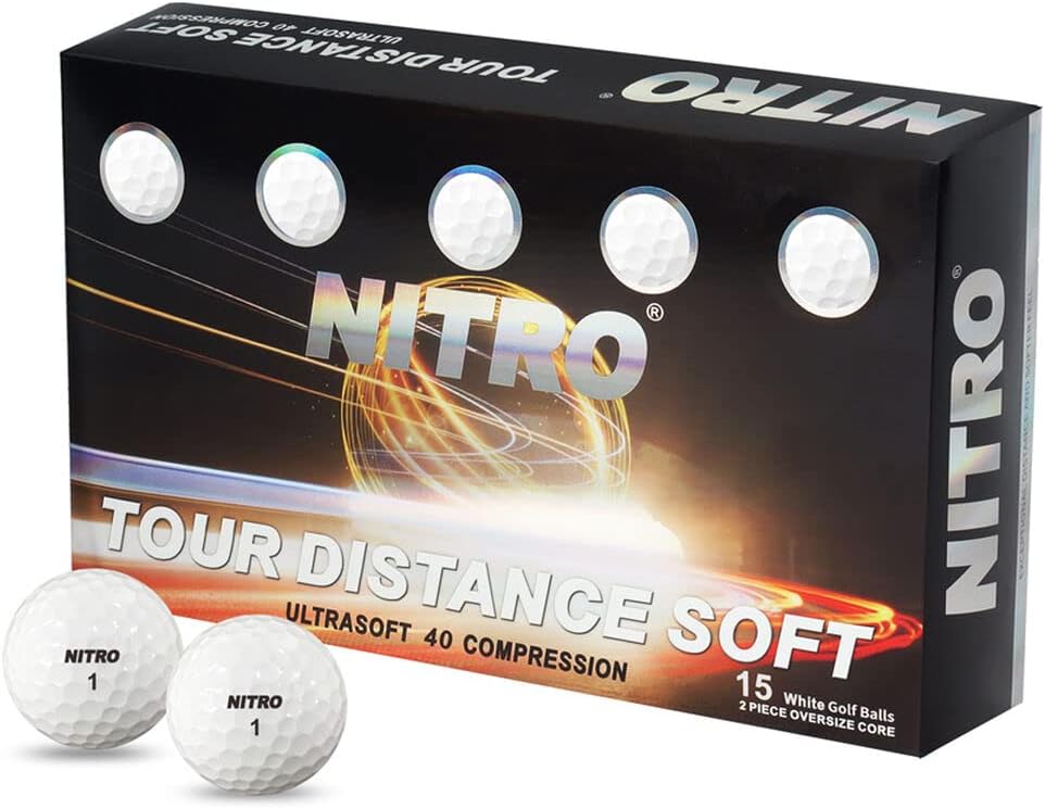 Hit Longer Drives with Nitro Tour Golf Balls