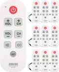 Anderic Easy Big Button Universal TV Remote - Simple for Seniors