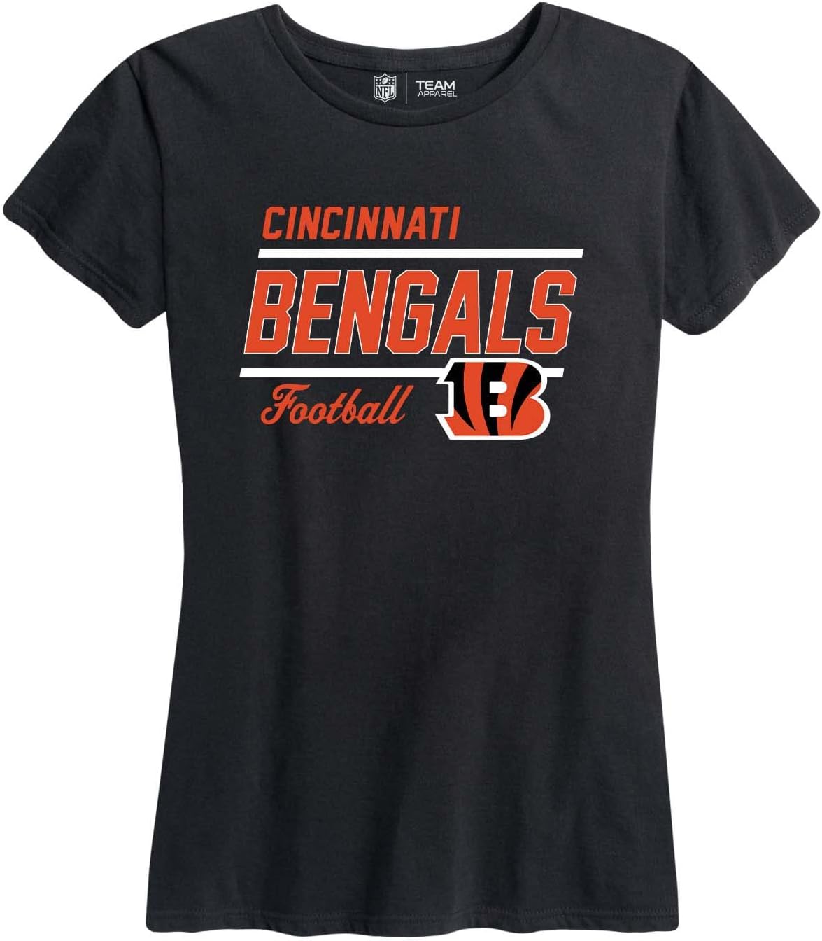 Cincinnati Bengals Women's Relaxed Fit Gameday T-Shirt for Fans