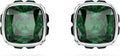 Swarovski Crystal Chroma Heart Stud Earrings - Elegant May Birthstone