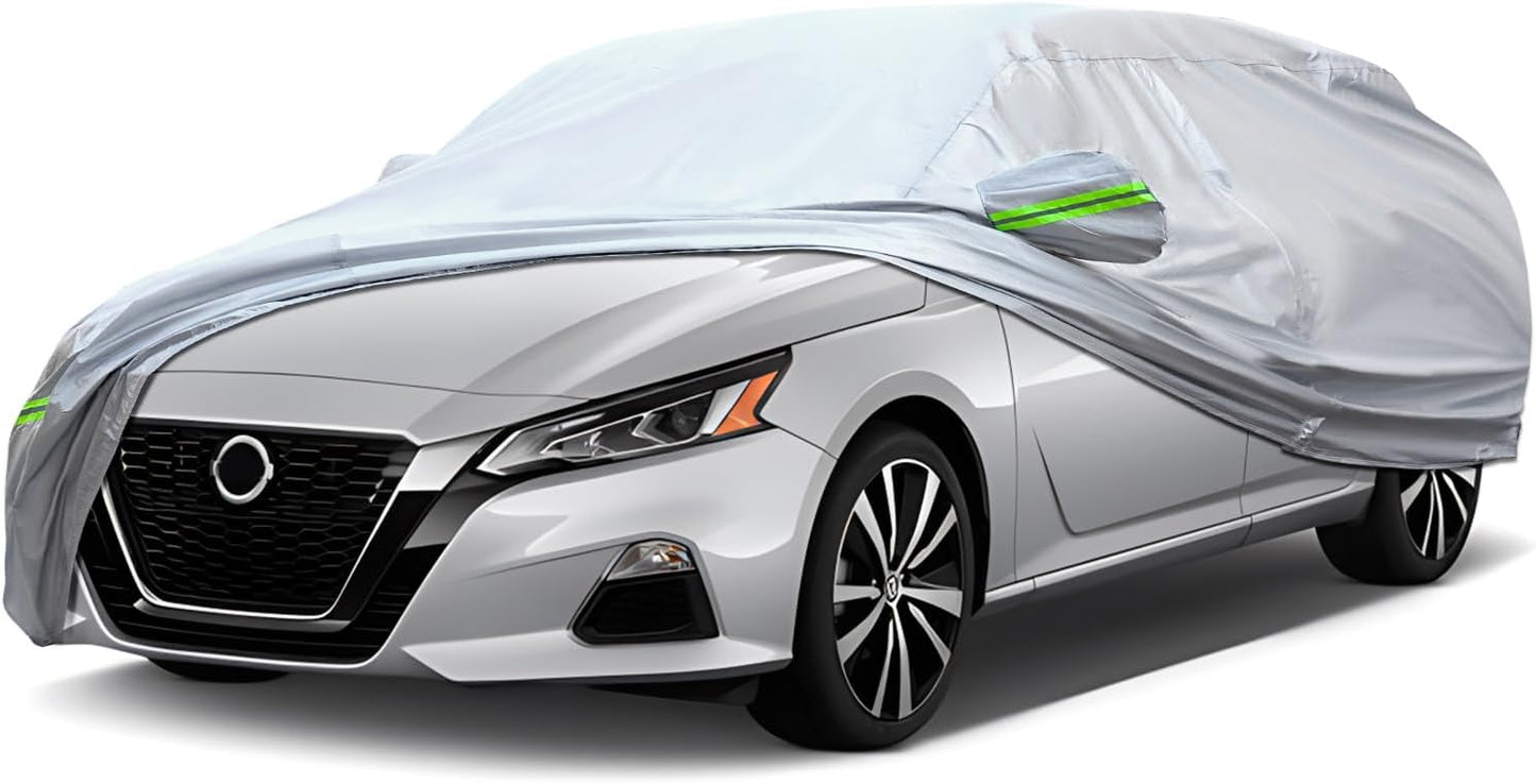 Universal Full Car Cover for Sedans 188-198 in All Weather
