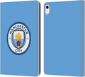 Man City FC Blue Leather Wallet iPad Case Compatible with iPad 10.9