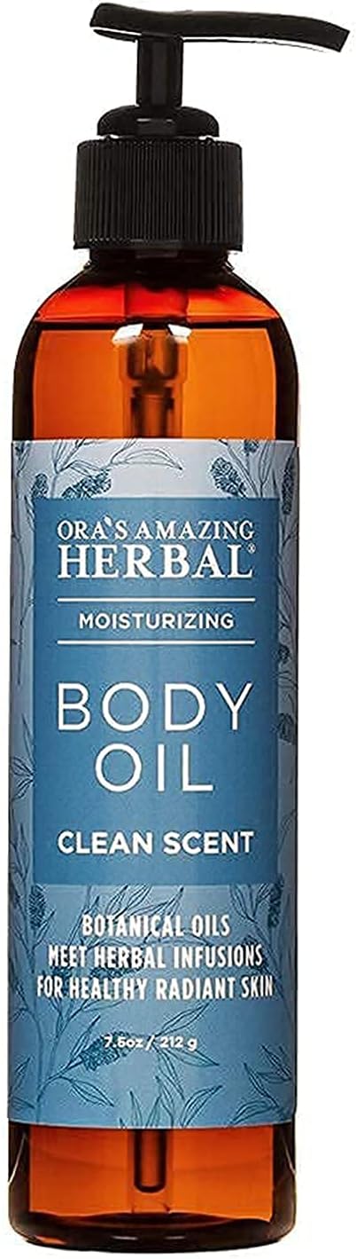 Clean Scent Body Oil for Men & Women - Natural Moisturizing Oil