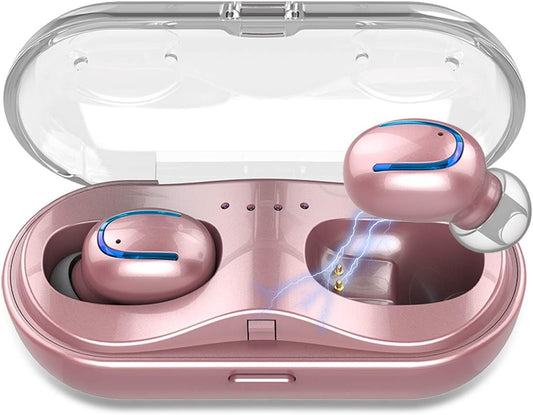 Wireless Mini Earbuds: Hi-Fi Stereo, Waterproof, Fast Charge