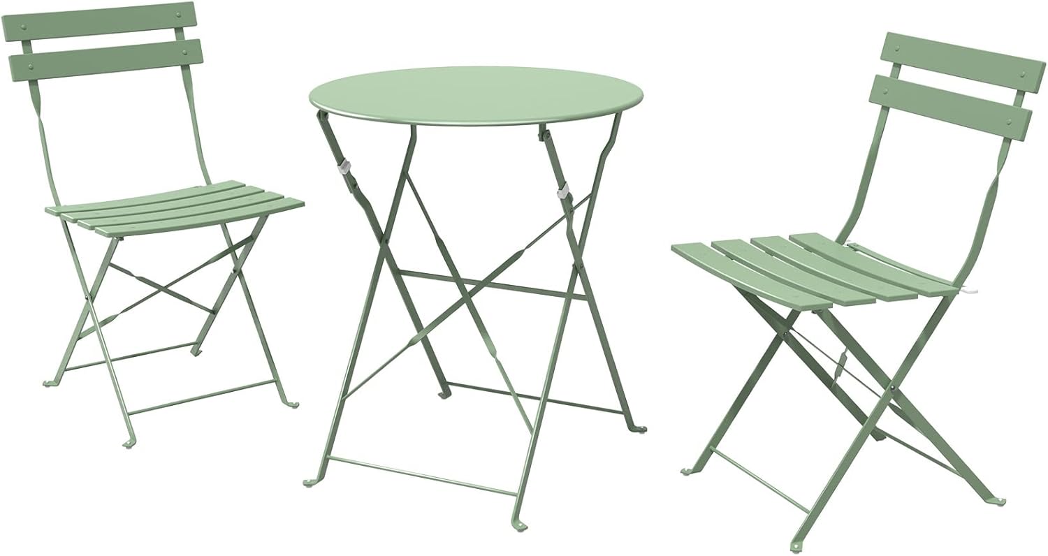 Grand patio 3-Piece Folding Bistro Set for Outdoor Enjoyment