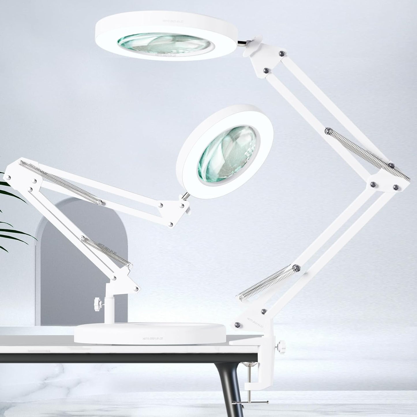 HITTI 10X Magnifying Lamp: Brightness & Clarity Combo!
