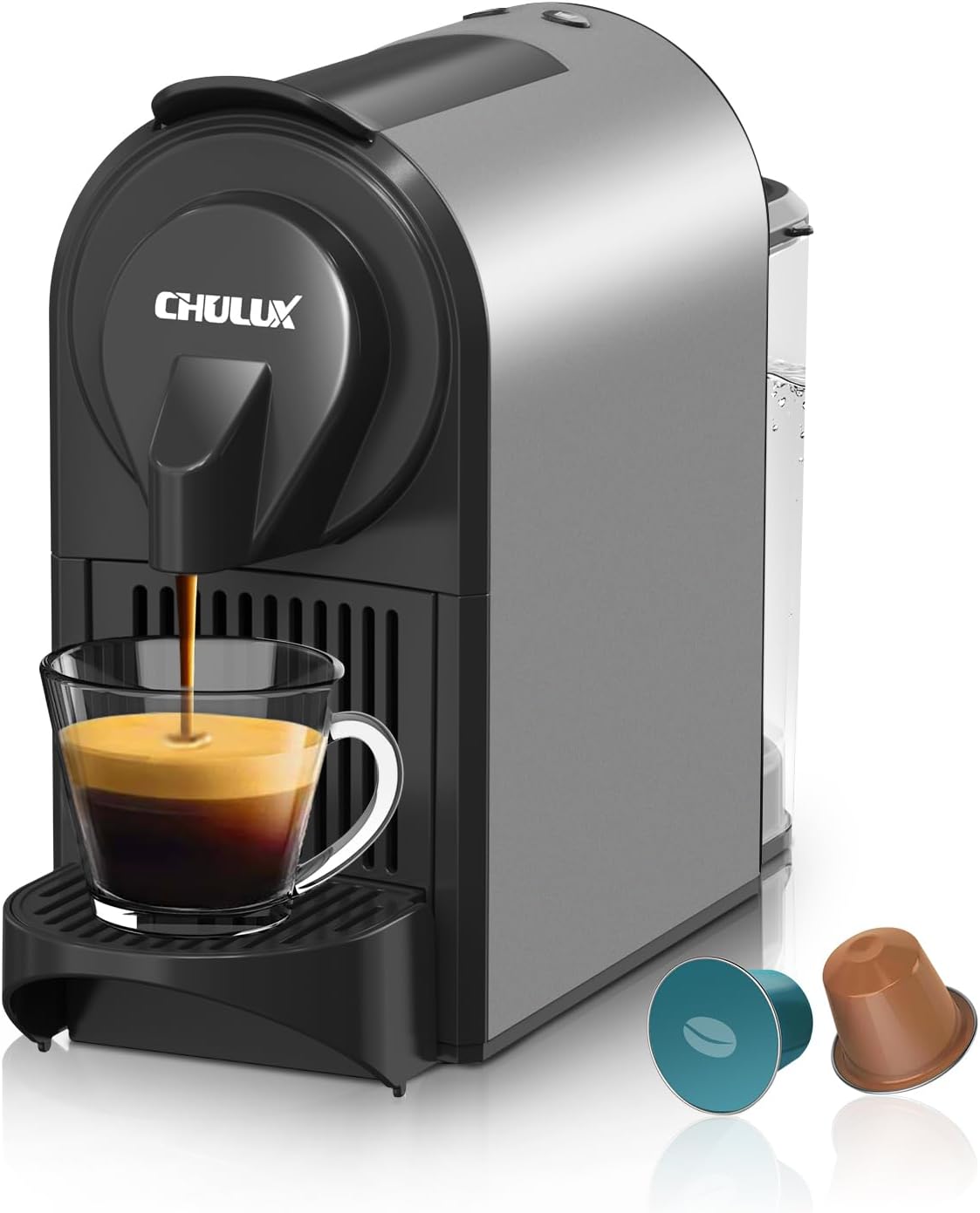CHULUX Baf-Pro Espresso Machine: Authentic Italian ODE 20 Bar Pump